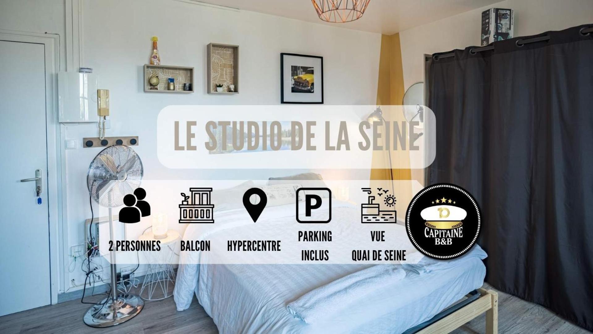 Studio De La Seine - Balcon - Hypercentre - Parking Inclus Apartment Troyes Exterior photo